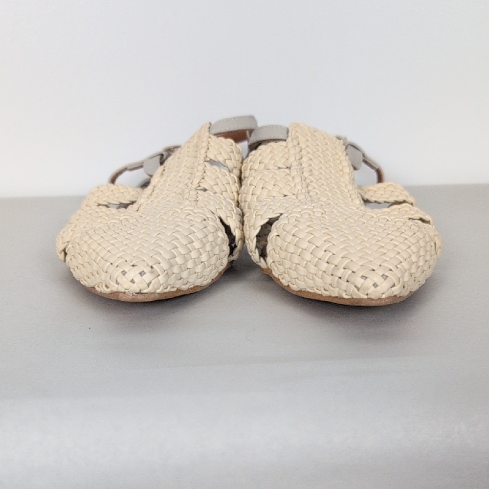 Angel Alarcon Braided Leather Flats - Picture 2 of 12